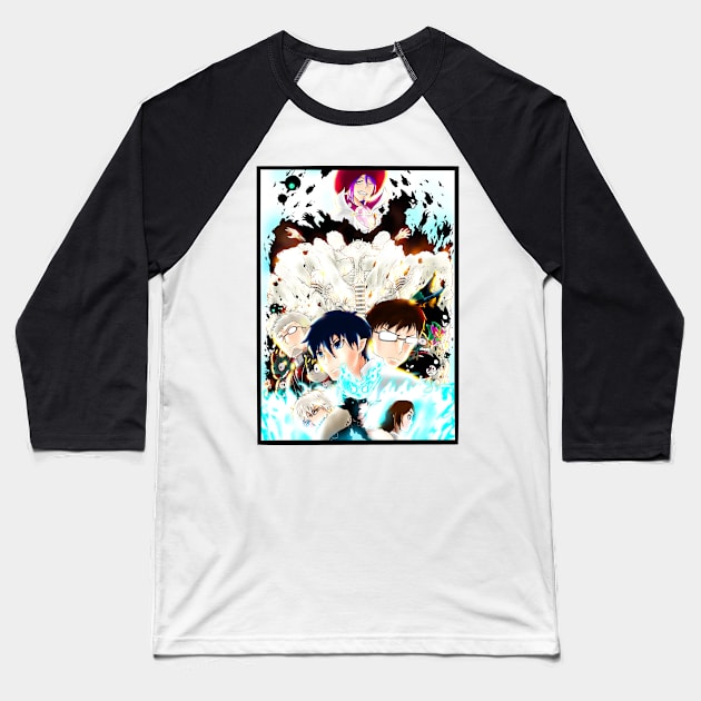 Blue Exorcist Baseball T-Shirt by Uzzi Watson